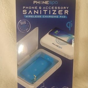 Phone Spa Phone & Accessory Sanitizer Wireless Charging Pad